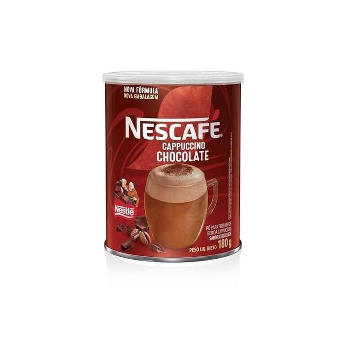 café nescafé cappuccino dois frades lata 180g
