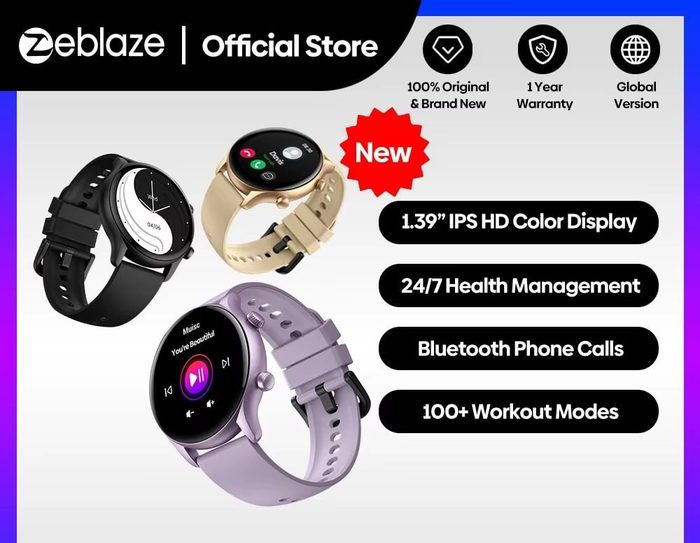 Smartwatch Zeblaze Btalk 3 Plus