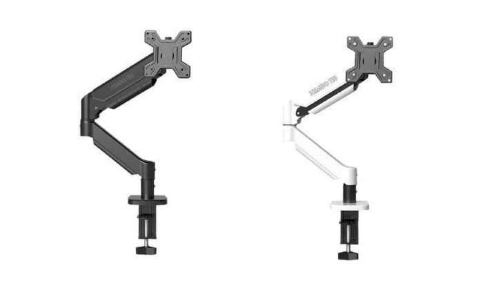 Suporte Articulado Para Monitor e Tv Zinnia Nimbo 110, 13 Pol. a 32 Pol., Branco