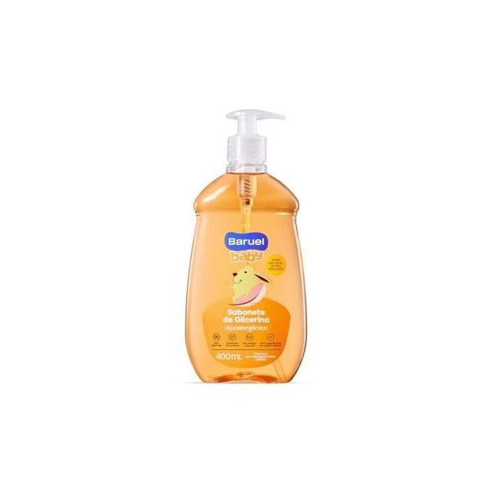 Sabonete Líquido Bebê Glicerina 400ml – Baruel Baby