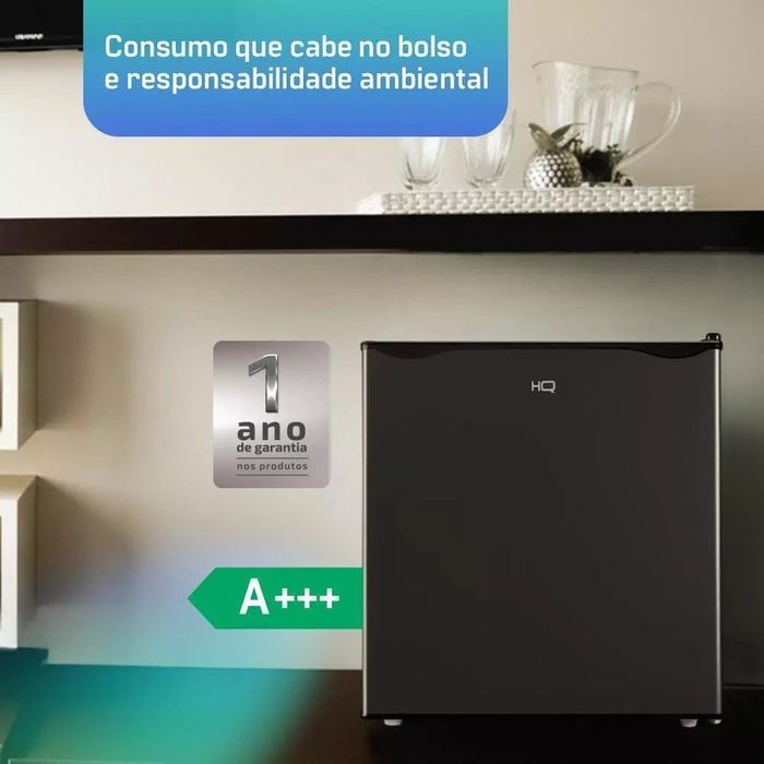 Frigobar Hq 52 Litros Preto Bc-52