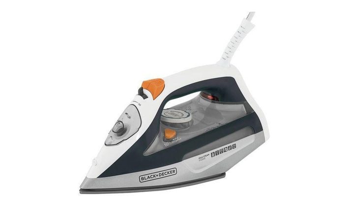 Ferro de Passar Roupa Vapor Black Decker FX3100 110V Max Steam Gliss
