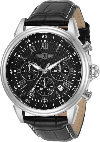 Invicta Relógio social masculino I 90242 cronógrafo preto com mostrador preto