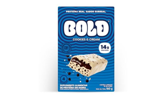 BOLD Cookies & Cream 14g Kit com 4 Unidades