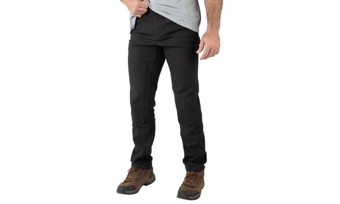 Field & Stream Calça masculina de camada dupla Sfyk Shoot from Your Knee, Preto, 36W / 30L TAM 46 BR