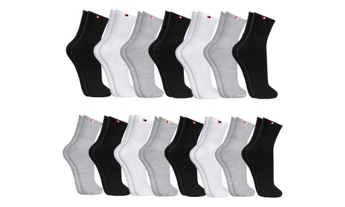 Kit 15 Pares Meias Sport Algodão Cano Médio Sandrini Confort