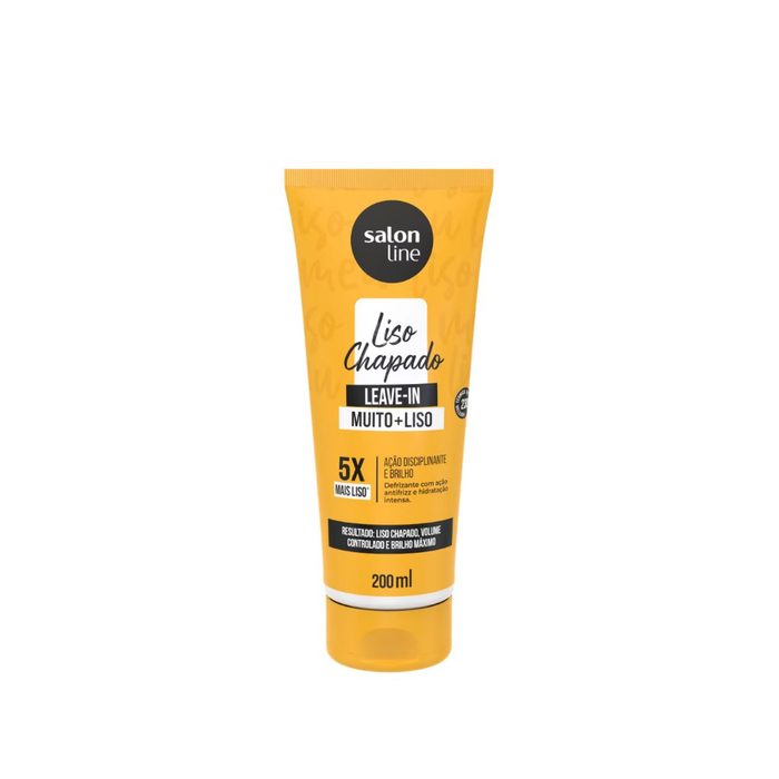 Defrizante Protetor Térmico Meu Liso Muito + Liso Salon Line 200ml