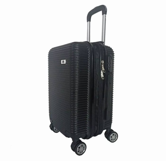 Mala de Viagem Bordo 10kg PP C/ Zíper Expansível Padrão ANAC
