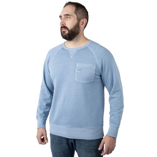 Moletom de gola redonda Holloa Garment Dyed Crew Field & StreamMasculino