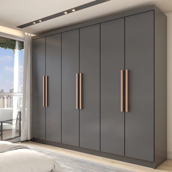 Guarda-Roupa Casal Odisseia 6 Portas 2 Gavetas