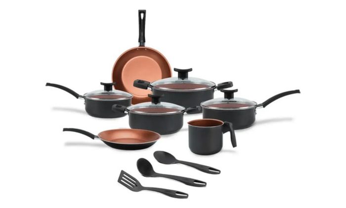 jogo de panelas brinox ceramic life floria topázio 10 peças