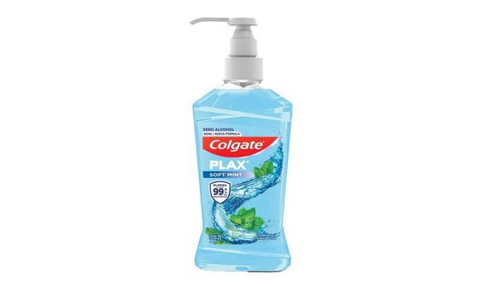 enxaguante bucal colgate plax soft mint 2l