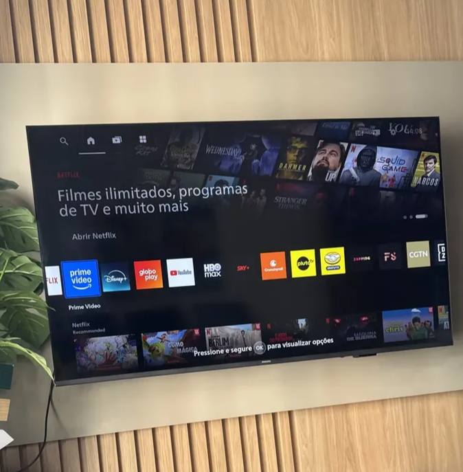 smart tv philips 50pug7300 50 4k comando de voz bluetooth