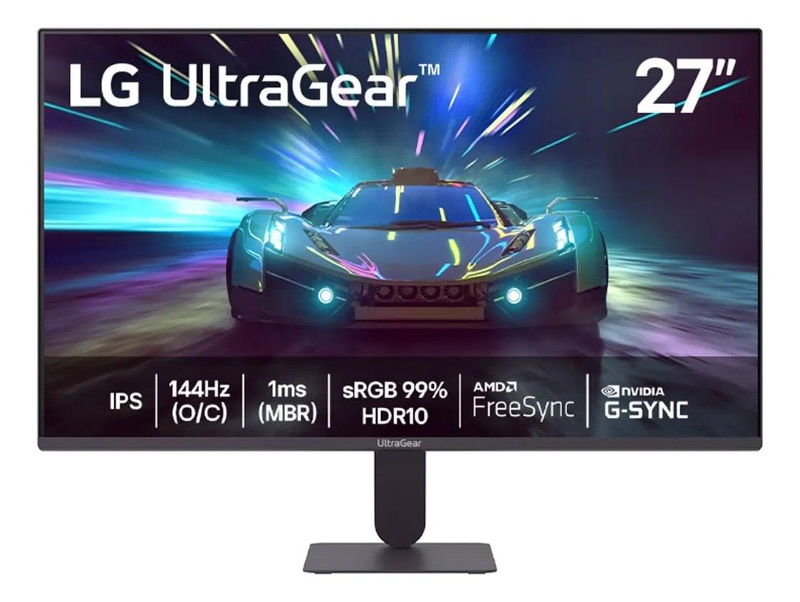 monitor lg ultragear 27g411a-b 27 fhd 144hz 1ms mbr nvidia g-sync amd freesync hdr10