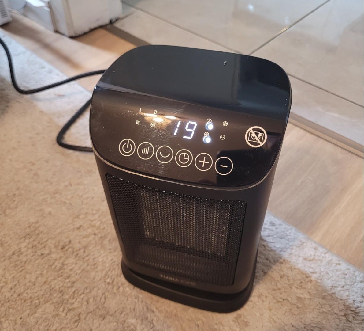 eletroportáteis ventilador de ar frio e aquecedor 4 em 1 127v