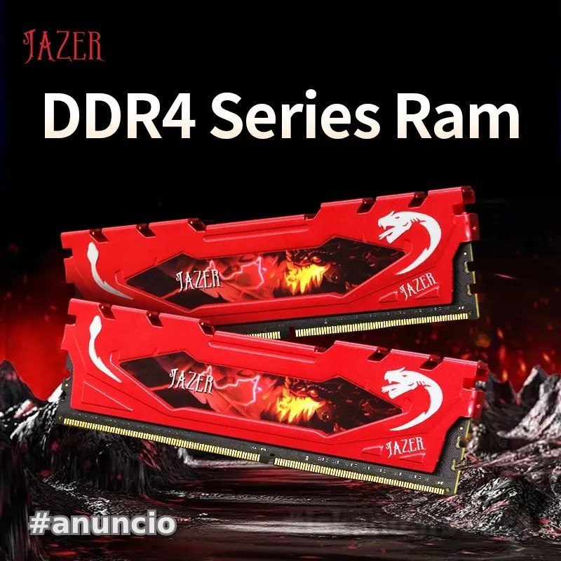 memória ram jazer ddr4 8gb 3200mhz