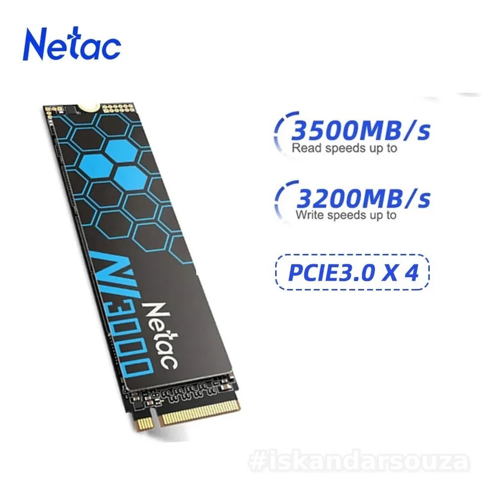 ssd netac nvme m.2 2280 pcie 3.0x4
