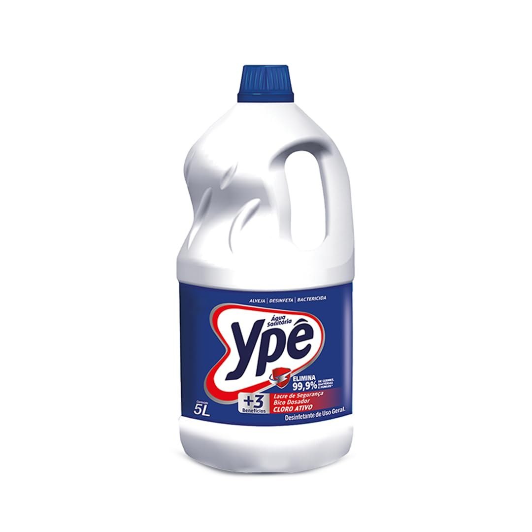 limpeza ypê água sanitária 5l