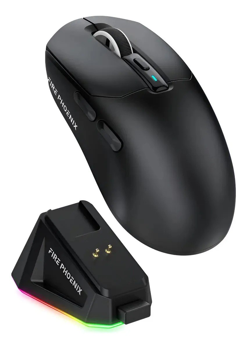 mouse gamer fire phoenix paw3311 24000dpi bk-r3x