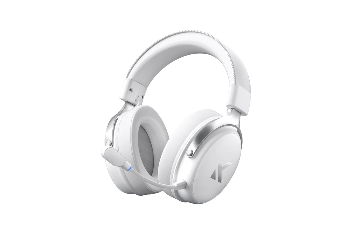 headset mchose v9 pro gaming headset over-ear quad-mode white