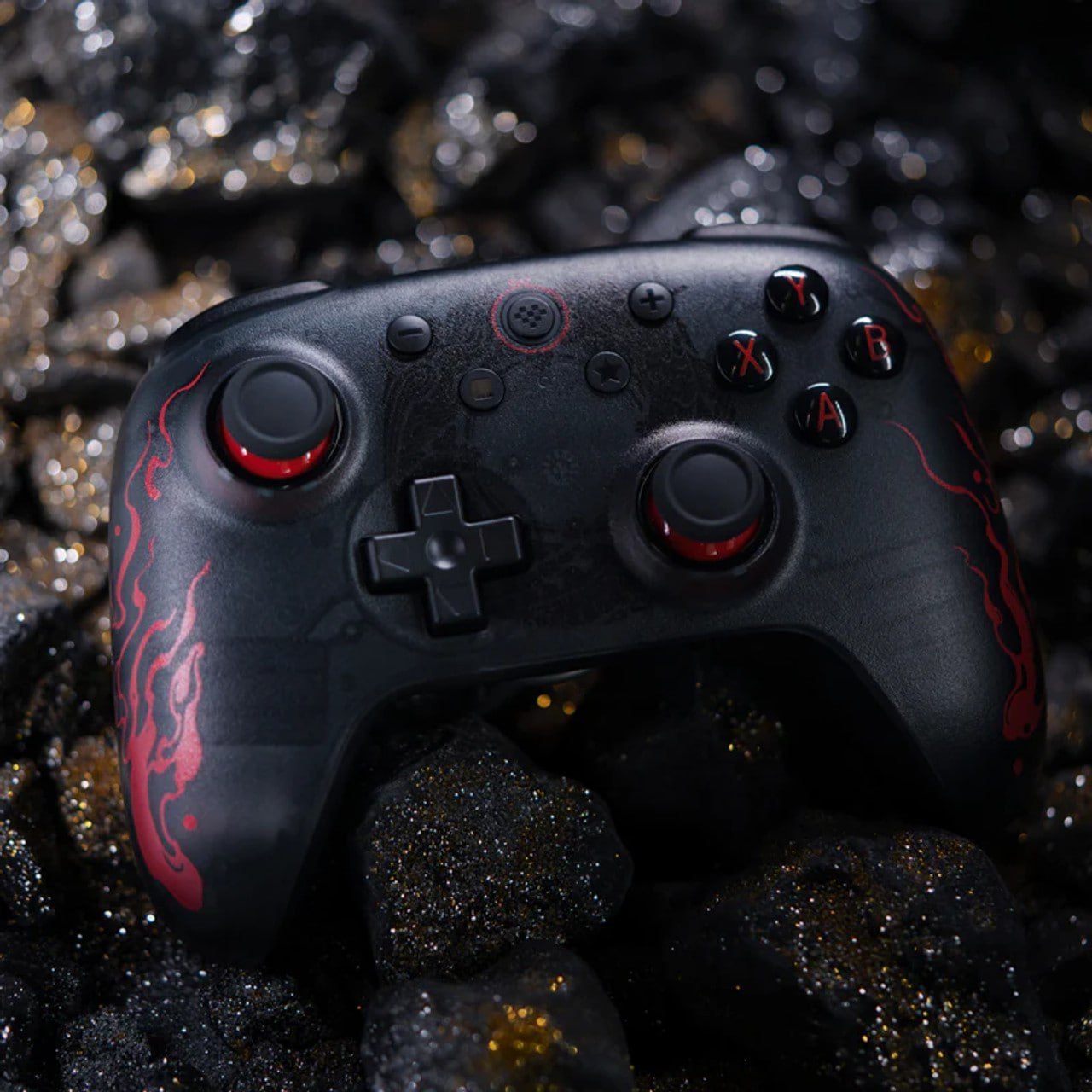 controle de videogame 8BitDo Ultimate 2C Black Myth Wukong Edition com fio