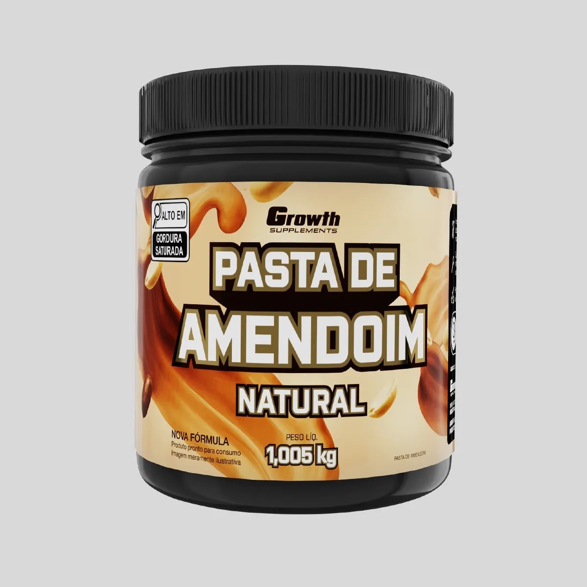 alimentos growth supplements pasta de amendoim integral torrado 1kg