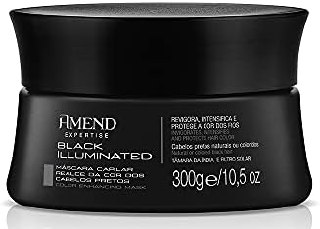 beleza amend expertise realce da cor black illuminated 300g