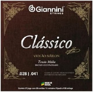 encordoamento para violão genwpm nylon