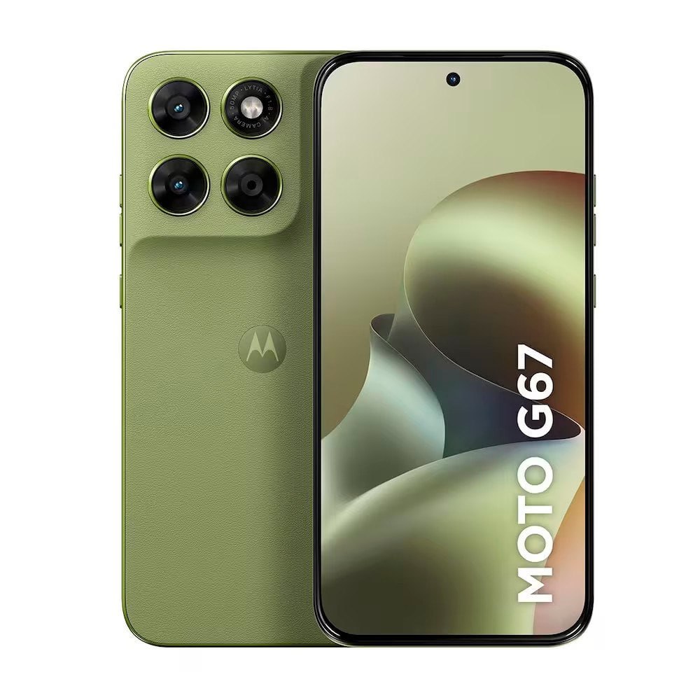 celular motorola moto g67 5g 256gb verde