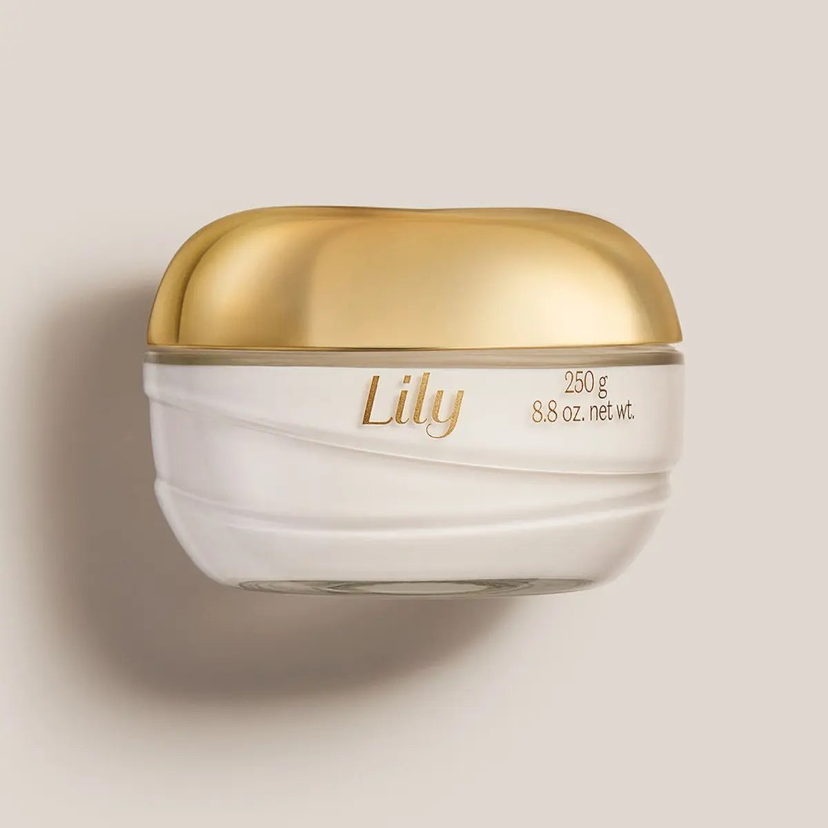 cosméticos lily hidratante corporal acetinado 250g