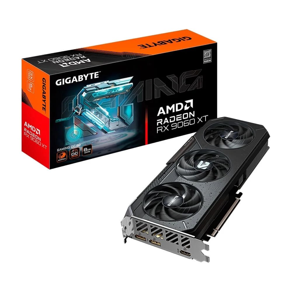 Placa de Vídeo Gigabyte RX 9060 XT Gaming OC