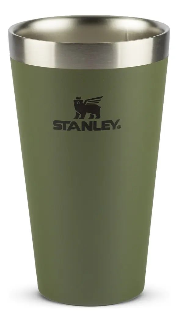 copo térmico stanley pint adventure dried pine 473ml