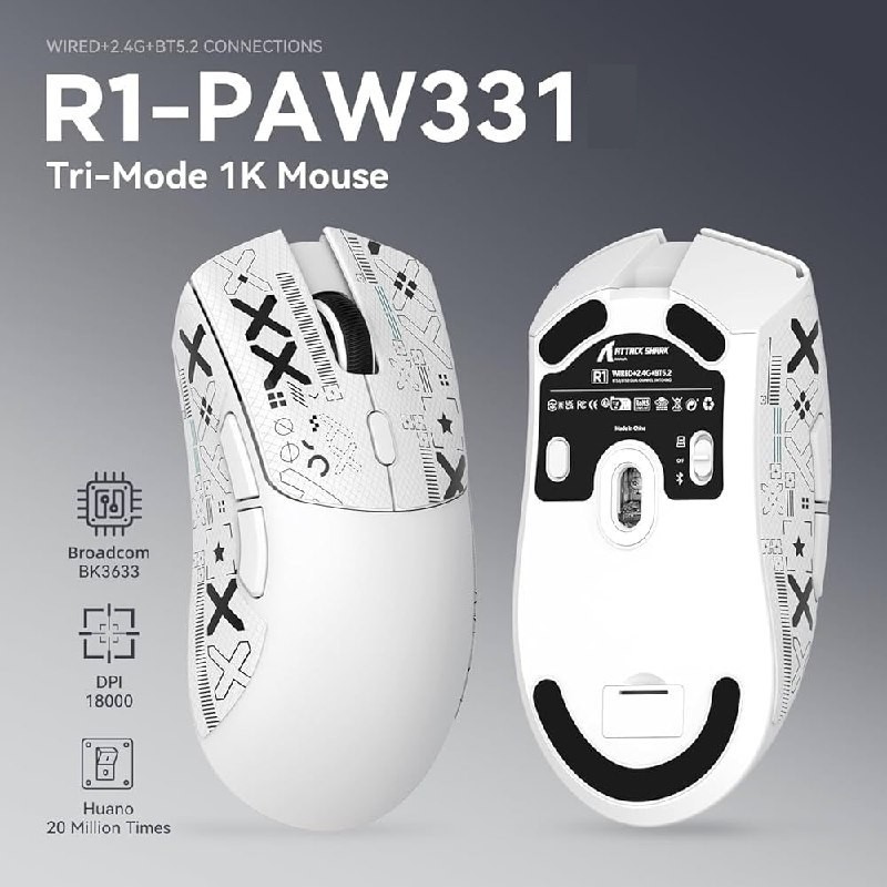 mouse attack shark r1