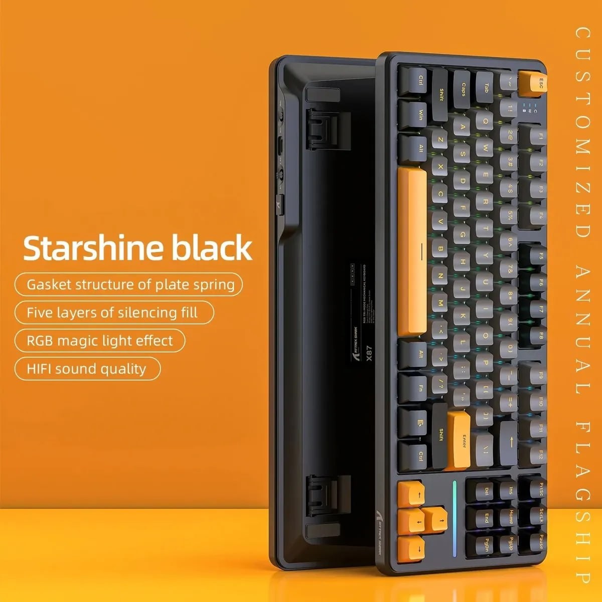 teclado attack shark x87