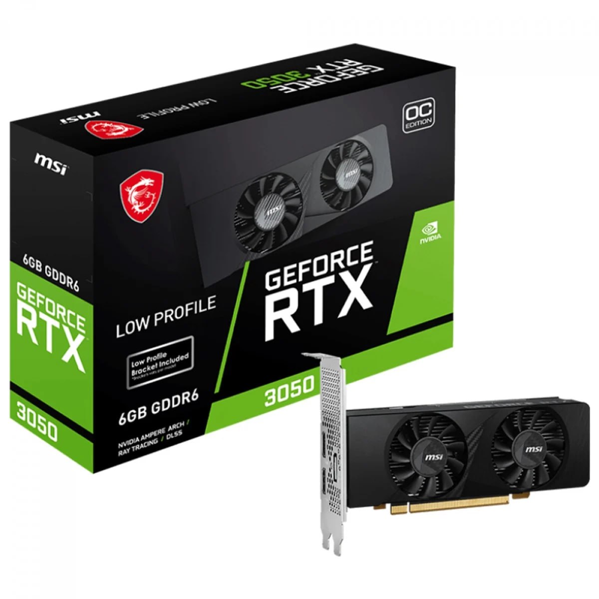 Placa de Vídeo MSI RTX 3050