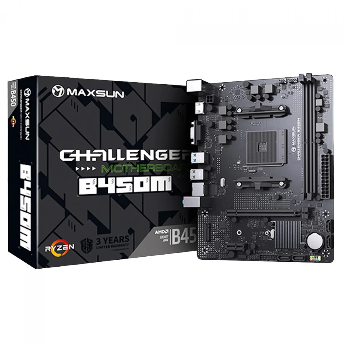 Placa Mãe AMD B450M