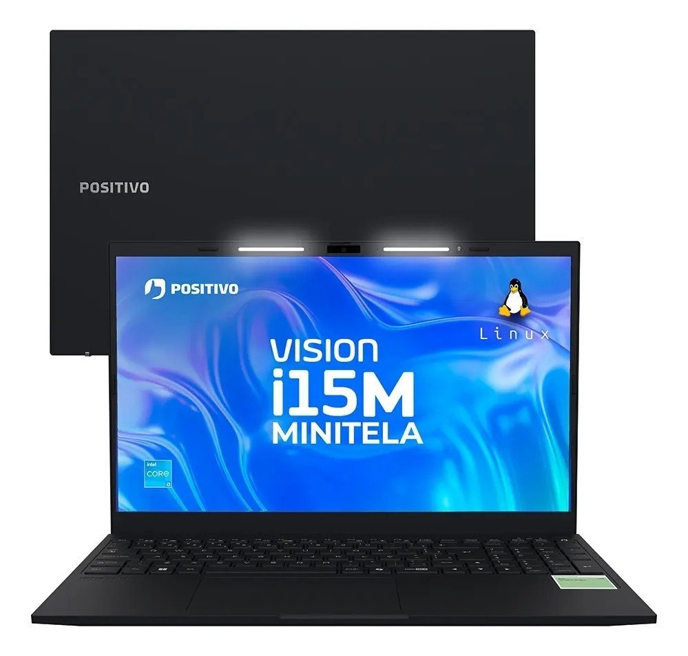 notebook positivo vision i15m intel core 3 8gb ssd 256gb 15.6 full hd ips