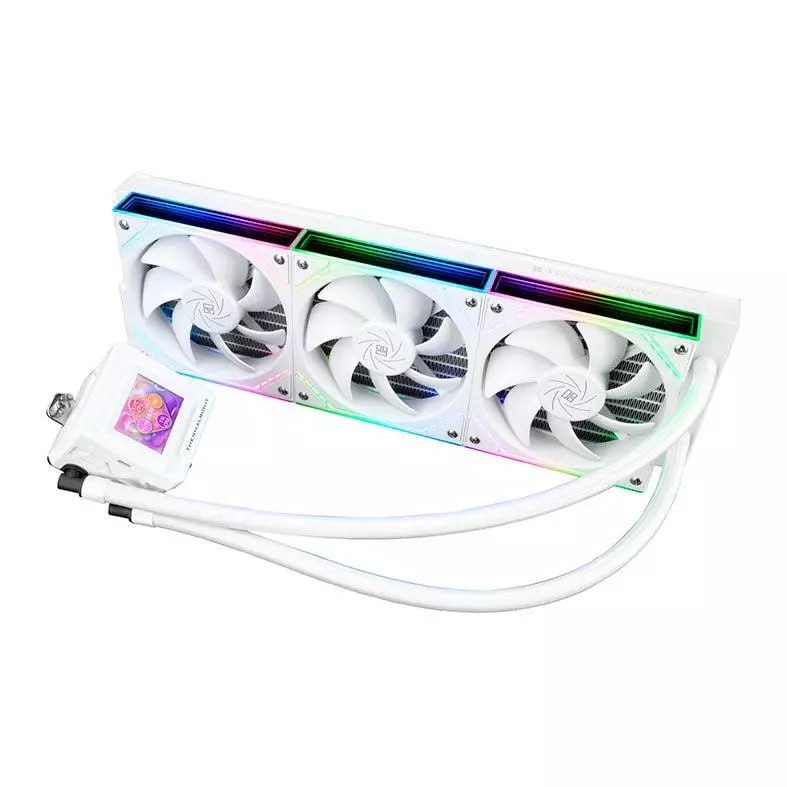 refrigeracao liquida thermalright frozen warframe 360 se v2 branco tr-fw-360-sev2-wh-argb