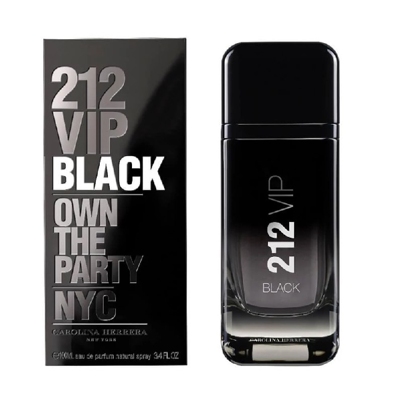 perfumes carolina herrera 212 vip men black eau de parfum