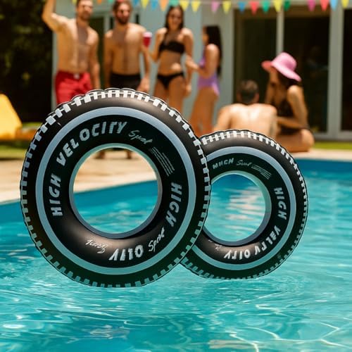 piscina boia inflável pneu circular pvc