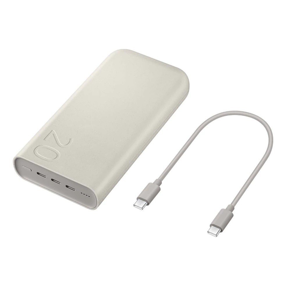 carregador portátil samsung 20000 mah super rápido 45w