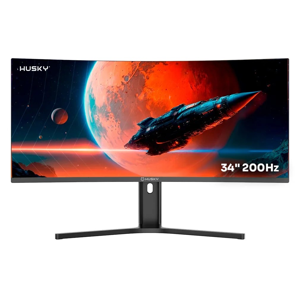 monitores husky boreal 34 wqhd ultrawide 200hz 1ms adaptive sync hdr hmg00234pt