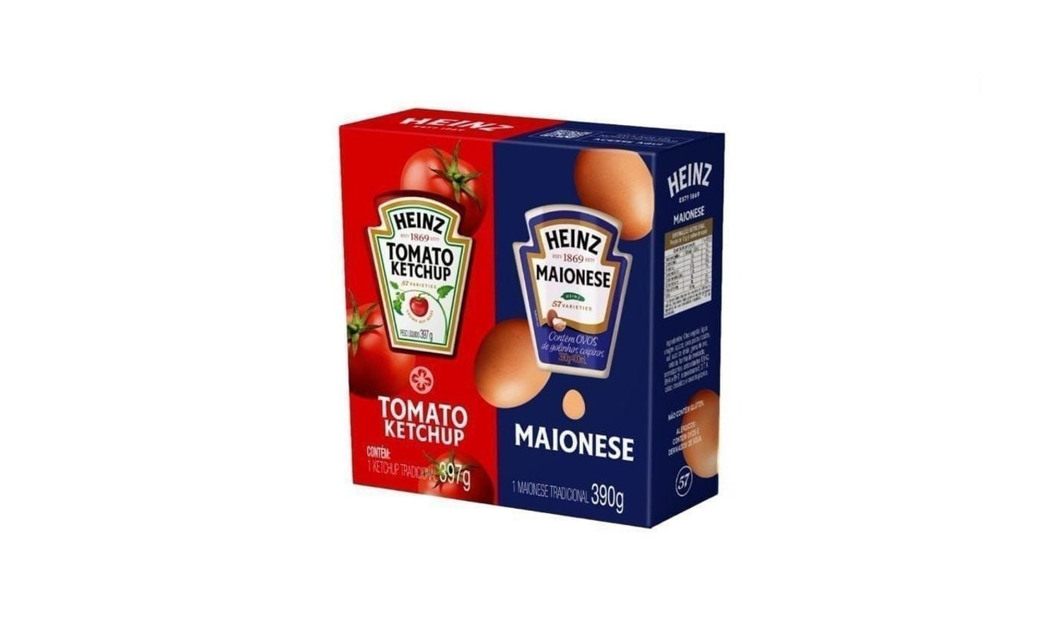 alimentos heinz ketchup maionese 397g 390g