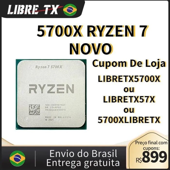 Processador Ryzen 7 5700X