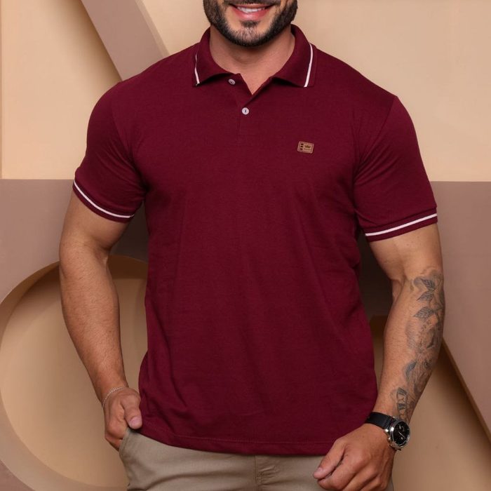 Camisa Gola Polo Alta