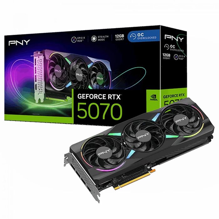 Placa de Vídeo PNY RTX 5070