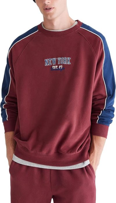 Blusa de moletom Ny Crewneck Sweatshirt AeropostaleMasculino