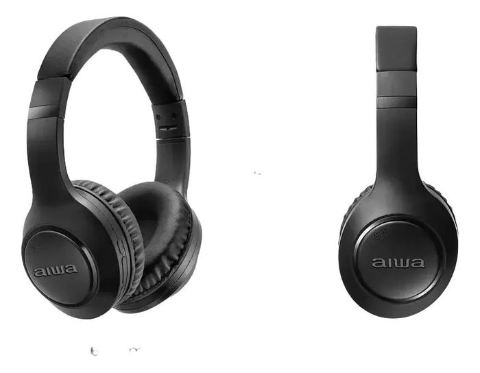 Fone De Ouvido Aiwa Aws-hp-04-b Bluetooth Preto Gamer