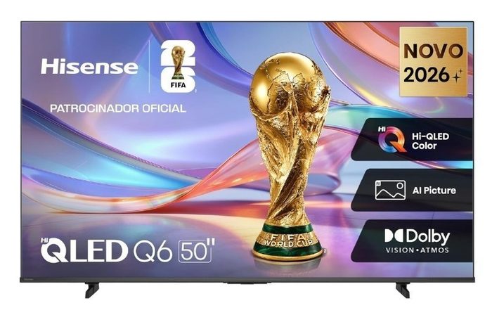 TV Hisense 50" 4K QLED
