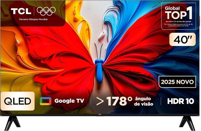 TV TCL 40S5K 40" Full HD QLED Google TV